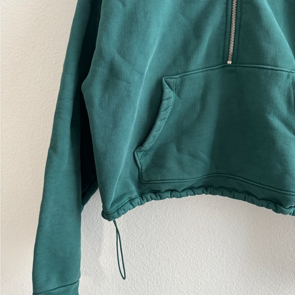 Set Active Green Half Zip Pullover Sweatshirt - image 3